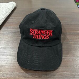 STRANGER THINGS NETFLIX OFFICIAL Women’s Baseball Cap, Worn Twice!
